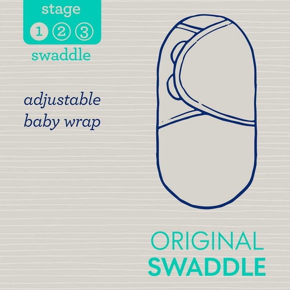 SwaddleMe Original Swaddle 2pk - SZ large 3-6 months - Picture 2 of 6